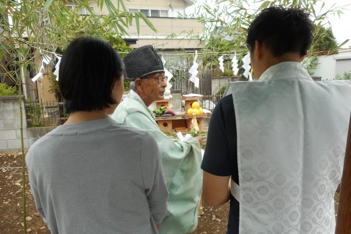 地鎮祭おめでとうございます！