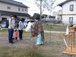 地鎮祭＆竣工式♪