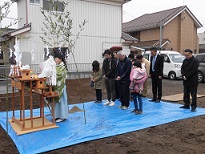 地鎮祭＆竣工式♪