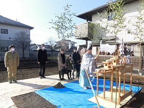 地鎮祭＆お知らせ♪